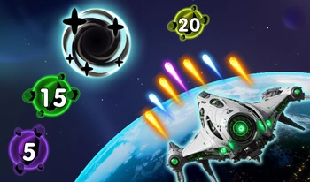 Planet Attack Defend - Action browser game at Shecdo
