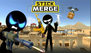 Stick Merge - Strategy browser game at Shecdo