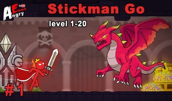 Stickman Go - Casual browser game at Shecdo