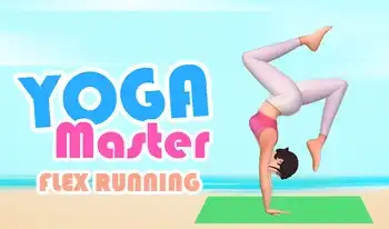 Yoga Master Flex Running - Puzzle browser game at Shecdo